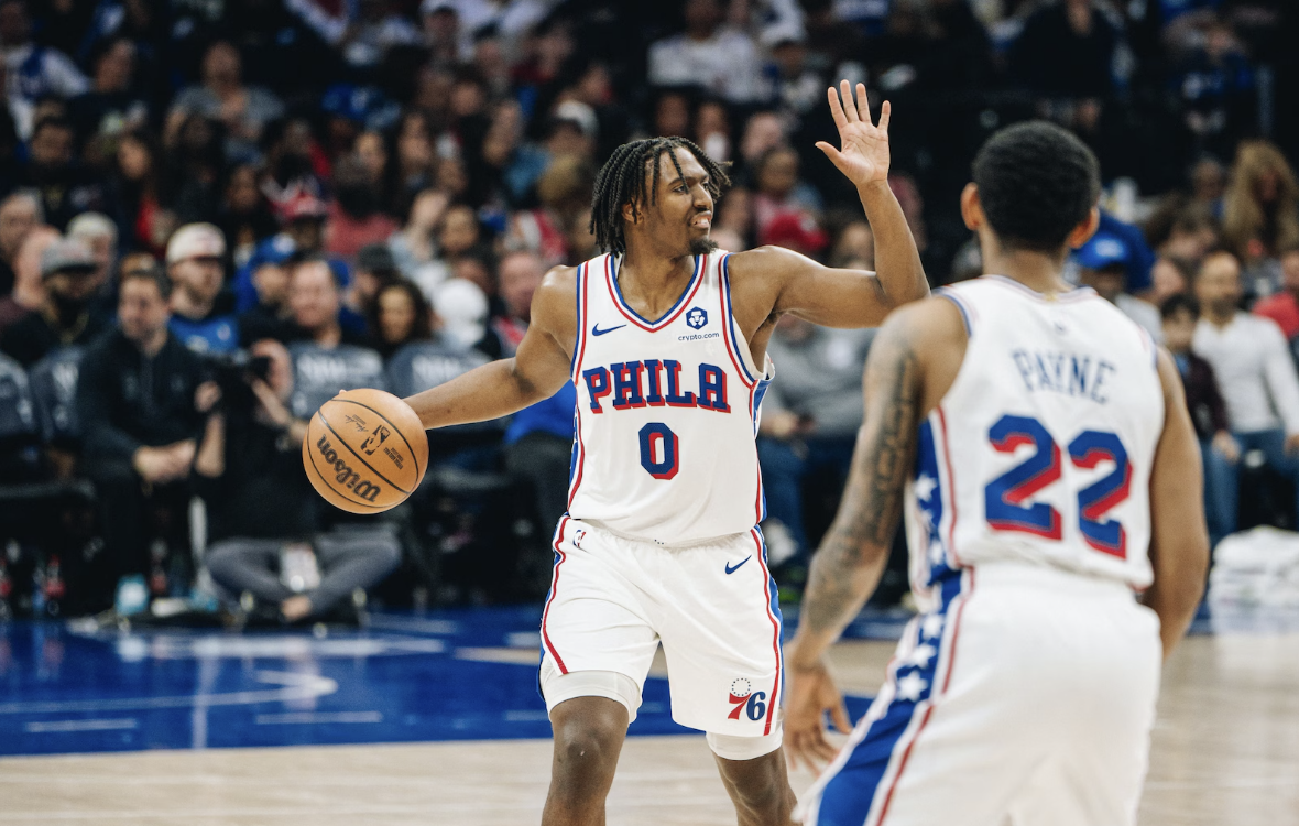 nba 76ers tyrese maxey
